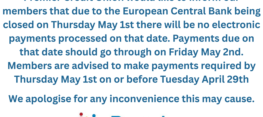 Interruption to Electronic Payments