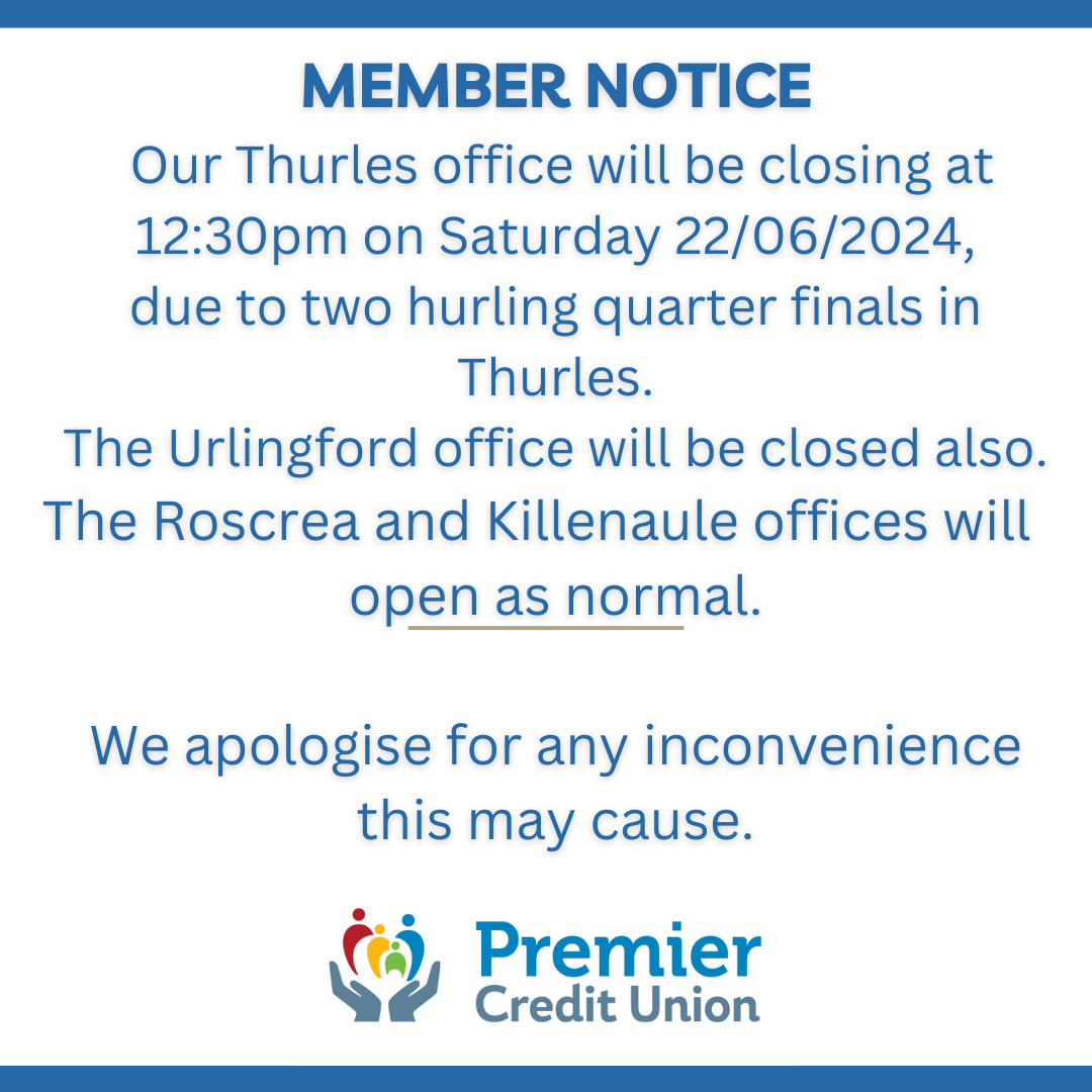 Member Notice for 22/06/2024