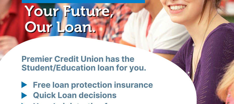 Education loans at Premier Credit Union