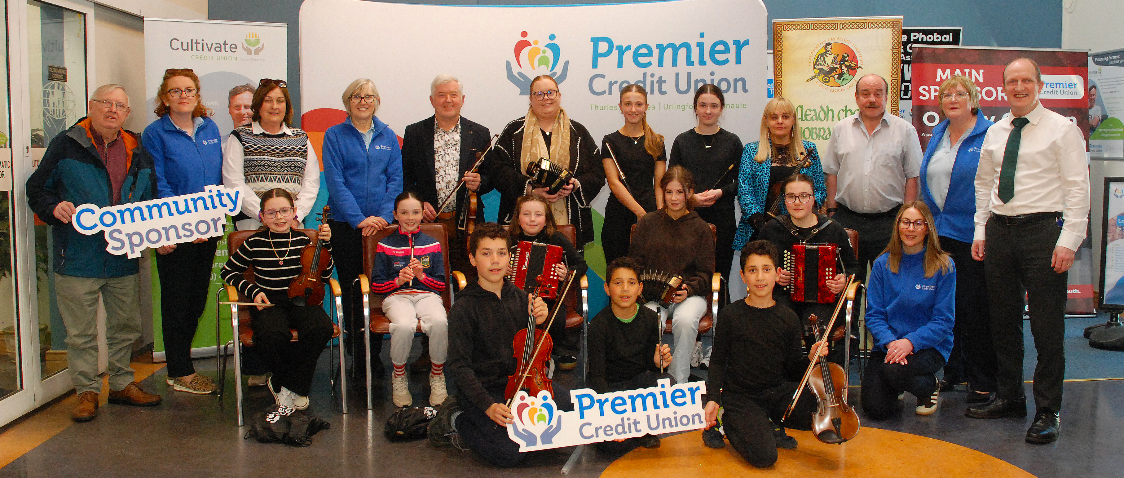 Premier Credit Union Announced as the Main Sponsor of Tipperary Fleadh Cheoil 2026 in Roscrea