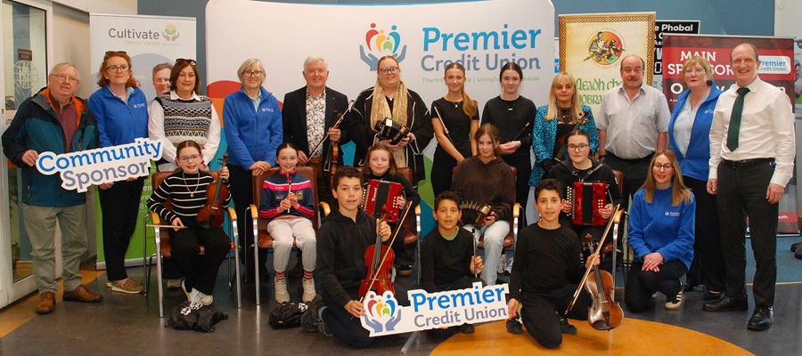 Premier Credit Union Announced as the Main Sponsor of Tipperary Fleadh Cheoil 2026 in Roscrea
